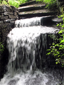 Cow Lane Mill Waterfall
