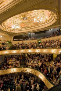 Interior view of Buxton Opera House.